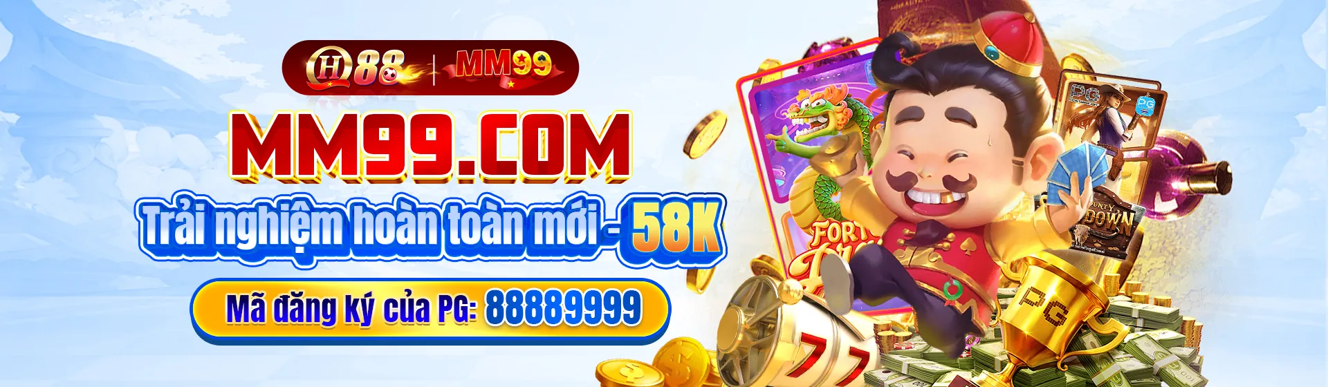 Hình ảnh tiêu đề blog 76win link mới với các biểu tượng trò chơi và màu sắc xanh vàng